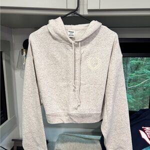 PINK Victoria's Secret Light beige Hoodie with matching sweatpants